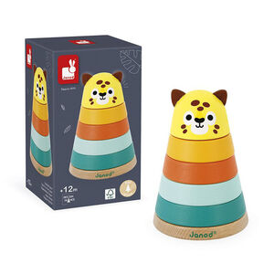 Jouet en bois Jaguar empilable - Tropik 