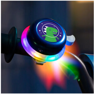 Fietsbel met verlichting SpaceBrightz Blauw 