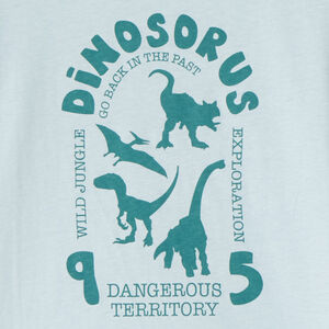 Langarm T-shirt met print voor jongen 