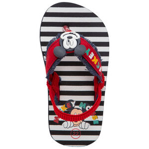 Teenslippers met badge en print Mickey Disney 