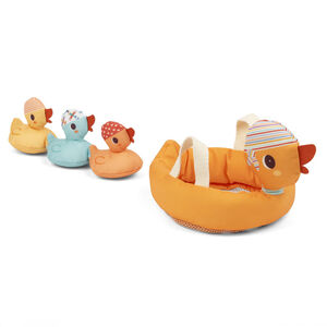 Jeu de bain Maman canard et ses canetons 