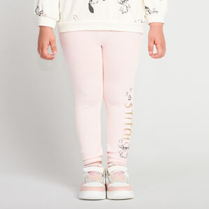 Caleçon long uni Stitch Disney pour bébé fille  