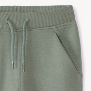 Joggingbroek in effen fleece voor babyjongens 