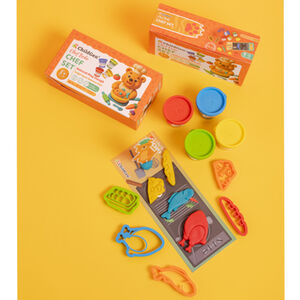 Speelklei - Paw Pals Set chef - 3J+ 