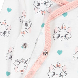 Lot de 3 bodies en coton motif Marie des Aristochats Disney 