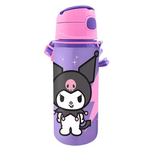 Gourde alu avec lanière 600ml Hello Kitty Kuromi 