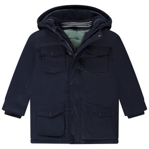 Waterafstotende 2 in 1 parka met mouwloze donsjas jongens 
