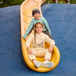 Muts in tricot tricolore Stitch Disney voor jongens 