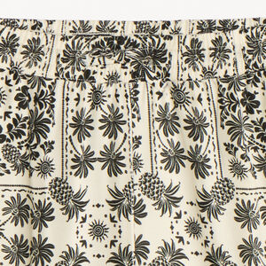 Pantalon largue fluide imprimé fantaisie fille 