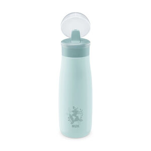 Gourde en inox Mini Me avec embout Flip 500 ml vert 