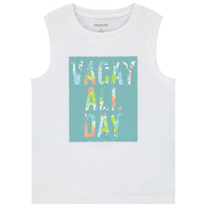Débardeur en jersey printé pour garçon 