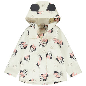 Parka gomme ludique imprimé Minnie Disney pour fille 