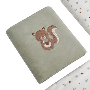 Set van 6 beschermers voor bedhekken met klittenband Koning der Bossen 