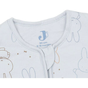 Slaapzak met afritsbare mouwen Miffy Moments - Cloudy Blue - 90 cm 
