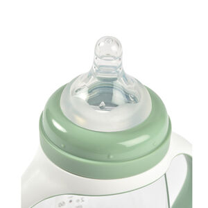 Zuigfles met ergonomische handvaten 210 ml – saliegroen 