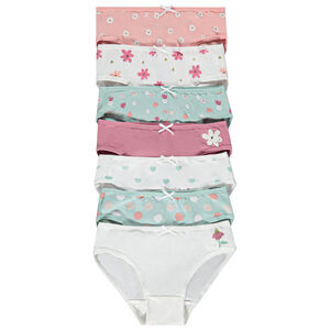 Lot de 7 culottes fantaisie pour fille 