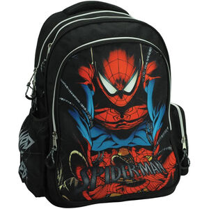 Rugzak Spiderman 43cm Zwart 