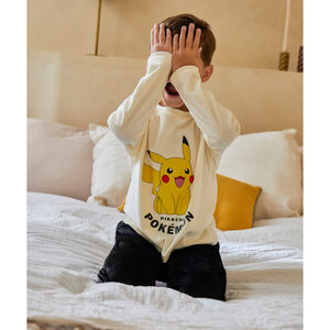 Pyjama 2-delig fleece voor jongens met Pokémon-print 