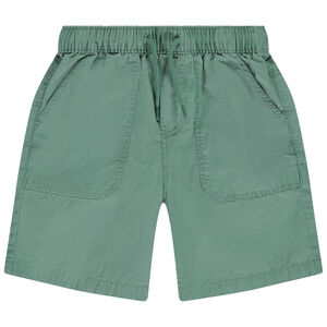 Bermuda en toile uni pour garçon 