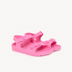 Zachte strandsandalen met gespen voor meisjes 