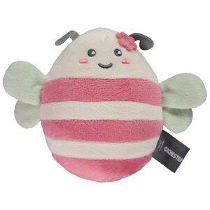 Peluche abeille en velours pour bébé fille 