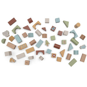 Set van 50 houten blokken Jollies 24m+ 