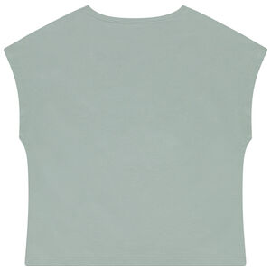Korte mouwen T-shirt met 3D borduren meisjes 
