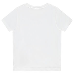 T-shirt manches courtes photoprinté et brodé garçon 