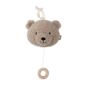 Peluche musicale en bouclettes Teddy Bear olive green 