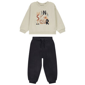 Ensemble jogging en molleton pour bébé garçon 