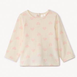 2-delig set met geborduurde tuinbroek voor babymeisje 