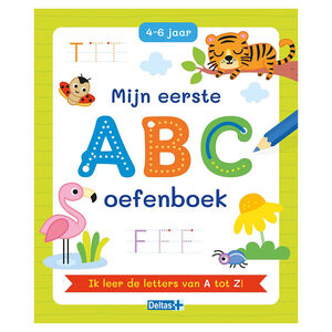 Boek NL Mijn eerste ABC oefenboek +4J 