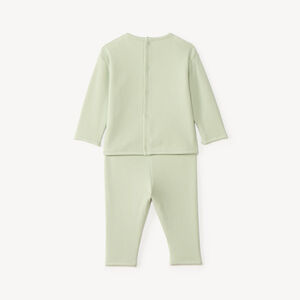 Jogging set in honingbee-print met beer voor babyjongens 