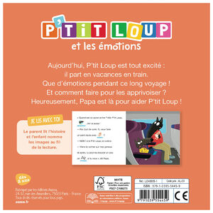 Boek FR P'tit Loup et les emotions 3jaar+ 