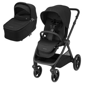 Kinderwagen + draagmand Oxford Plus Twillic Black 