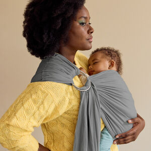 Écharpe de portage sling Luna gris 