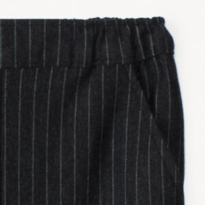 Pantalon rayé à taille élastiquée pour bébé garçon 