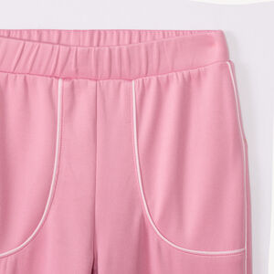 Ensemble jogging en interlock uni fille 