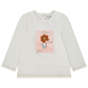 Lange mouwen T-shirt van jersey met fantasieprint voor meisjes 