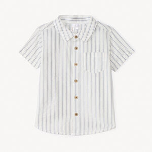 Chemise manches courtes rayée pour bébé garçon 