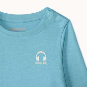 Set van 3 lange mouwen T-shirts met print voor babyjongens 