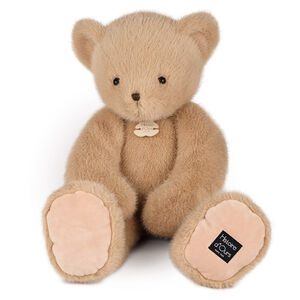 Peluche Ours Clémentin 60CM Miel/Amande 