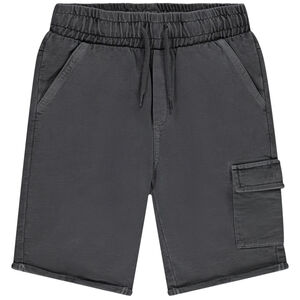 Bermuda en molleton effet délavé pour garçon 