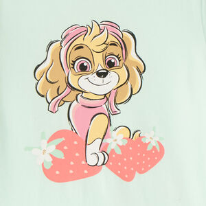 Set van 2-delige pyjama t-shirt + short Stella van Paw Patrol voor meisjes. 