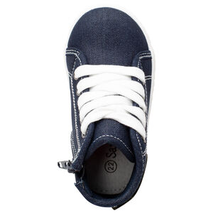 Bottillons en jean à dinosaure patché 