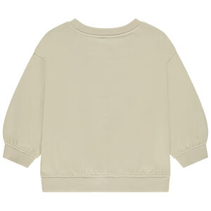 Fleece sweatshirt oversized met fantasieprint voor baby jongen 
