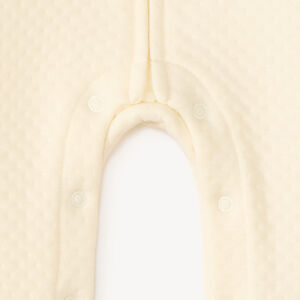 Langere tweekleurige babyjumpsuit met berenmotieven voor jongens 