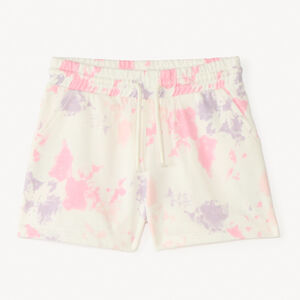 Short en molleton effet tie & dye pour fille 