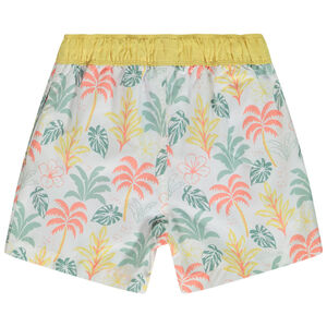 Short de bain imprimé végétal garçon 