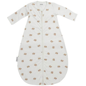 Slaapzak met vaste mouwen jersey Bear - Multicolor - 70 cm 